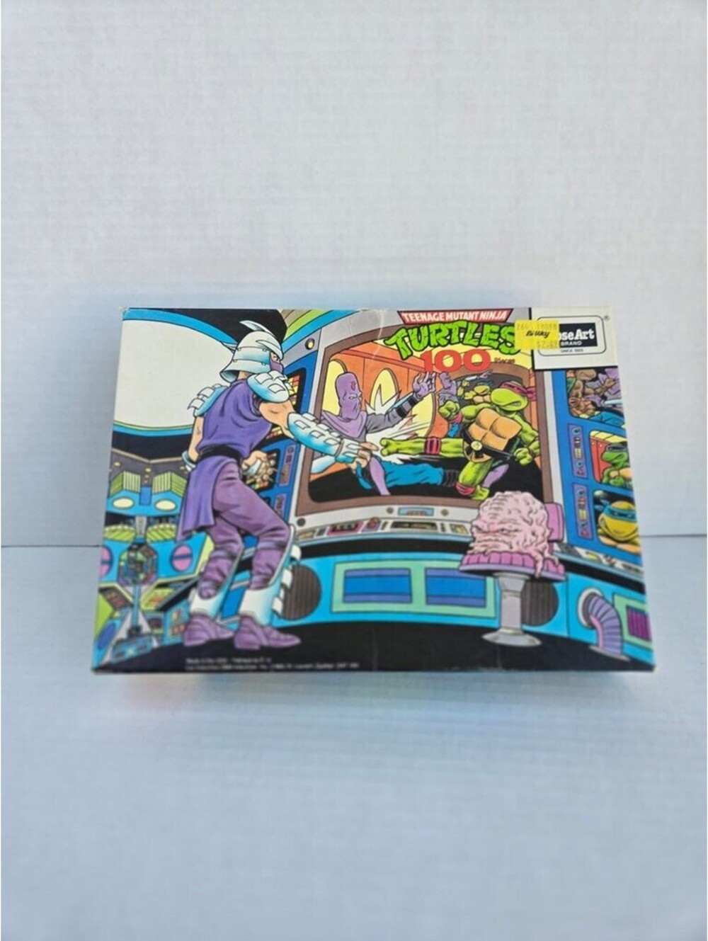 Vintage Teenage Mutant Ninja Turtles 100 Piece Jigsaw Puzzle for Parts